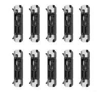 Glewi 10pcs Front Windshield Moulding Clips 51317064098, Aluminium Direct Replacement for BMW X5 E70 X6 E71 5-Series E60 E61