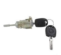 Glewi 1U0837168 Door Lock Cylinder Front Right Driver Side Includes 2 Keys For for Golf Mk4 for Bora New for Beetle for Fabia for Fox for Transporter
