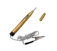 Glewi 2 Pack Electrical Voltage Tester Pen Probe, 6V-24V Circuit Detector with for alligator Clip for Car Trailer Boat Motorcycle Wiring