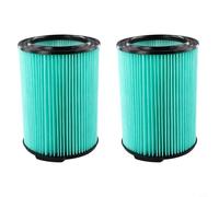 Glewi 2 Pack VF6000 Replacement Filter for Ridgid Wet Dry Vacuum 5 to 20 Gallons, 5-Layer HEPA Fine Dust Trap for Sawdust Pet Dander
