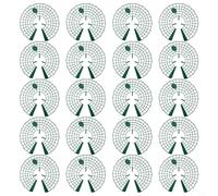 Glewi 20 Pack Strawberry Plant Support Stands Green Plastic Growing Racks to Protect Fruit from Snails Maintain Airflow and Elevate Growth for Garden