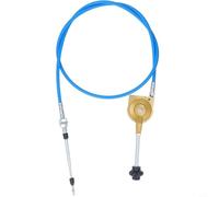 Glewi 2M Excavator Throttle Cable, PU & Stainless Steel, Lag-Free for response for Mini Digger Control, 6.6ft Replacement Part