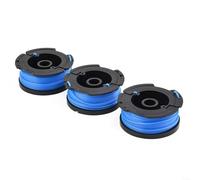 Glewi 3x Trimmer Spool and Line Heads for Black-Decker BD032 Reflex,1.5mm 10m Auto Feed Replacement Parts for CST GL STC Series Models