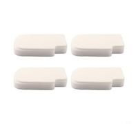 Glewi 4/10 Pack For AZ3000UKT Foam Filter For Shark Stratos Pet Pro Anti Hair Upright Vacuum Cleaner Replacement Parts White Sponge Filter(4PCS)