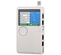 Glewi 4 In 1 Network Cable Tester For LAN RJ45 RJ11 USB BNC For STP UTP Cable Fault Detection With Remote Units Storage 300 Feet Distance