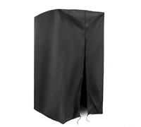 Glewi 420D Oxford Fitness Equipment Cover for Pull Up Bar Station and Power Tower, Dustproof with Zipper and Drawstring, 68x64x82.5 Inch