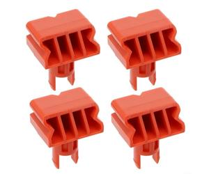 Glewi 4Pc Black Swivel Pegs For BlackDecker Workmate 79-010-4 79-028 79-032 79-041 79-042 79-131 79-228 Etc For Clamping Irregular Items