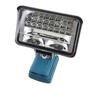 Glewi 5 Inch LED Work Light with USB Charging Port, 48 LEDs Rotatable Spotlight Flashlight Compatible with for Bosch 18V 20V Battery(A)