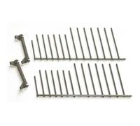 Glewi 512818 Dishwasher Replacement Part Metal Assembly Kit for Enhanced Cleaning Flow Compatible with Major Appliances Silver