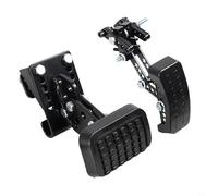 Glewi Adjustable Gas and Brake Pedal Extenders for Short Drivers,Non-Slip Steel Accelerator Pad Kit for Cars and Karts