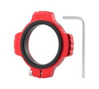 Glewi Alloy Crank Sprocket Adjuster for SRAM for DUB, 7075 Aluminum Preload Washer Kit, Precision Bearing Tuning for XX1 X01 for EAGLE MTB Road Bikes(red)