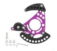 Glewi Aluminium Alloy Mountain Bike Chain Guide 32-38T for ISCG03/05, Lightweight CNC Single Disc Protector for DH Cycling Black(Purple)