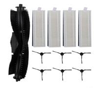 Glewi Compatible Replacement Kit For Laresar Evol 3 Robot Vacuum,Includes Main Brush 2 Side Brushes And Filter(B)