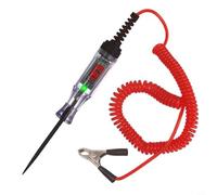 Glewi DC Digital Light Tester, 3-70V Automotive Circuit Probe with Voltmeter for Car Truck Boat Motorcycle Wiring Fuse Switch Diagnostic Tool Black