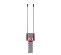 Glewi Digital Moisture Meter, Hay Moisture Tester For Grain, Hay, Forage & Paper; 2-30% Range With Backlit LCD; Portable Tester For Agriculture & Industrial Use
