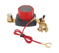 Glewi Digital Voltmeter Battery Disconnect Switch DC 5-80V 300A Isolator for Car RV Boat Truck UTV Power Off with LED Screen(B)