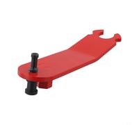 Glewi Door Alignment Tool for Truck Auto Body Collision Repair, Hinge Adjustment Bar Compatible with 1/2" Breaker Bar, Wear-Resistant ABS(red)