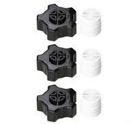 Glewi Drain Cap Assembly Compatible with for HAYWARD SX180LA for PRO-SERIES, Heavy Duty Floating Dispenser for 3" Tabs, In-Ground & Above-Ground Pools(3sets)
