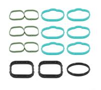 Glewi Engine Intake Manifold Gasket MS97118 MS19559, For Ford For EDGE Explorer F-150 For MUSTANG For MAZDA 6 For CX-9 For LINCOLN Direct Replacement Easy And Quick To Use