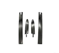 Glewi for BMW E93 3 Series Convertible Roof Top Hinge Cover Set, 4-Piece Black Plastic Replacement Cap for 335i 328i, Replaces 54377184047(Black)