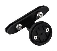 Glewi for Garmin Varia Tail Light Saddle Mount for RVR315 RTL510 RTL515 Holder Aluminum Alloy Bracket Fits Rearview Camera Black