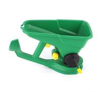 Glewi Hand-Powered Spreader, For Garden Lawn&Greenhouse, Adjustable Handheld Sowing Tool For Fertilizer& Salt &Ice Melt And Soybean, Green