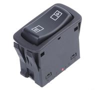 Glewi Heavy Duty Power Window Rocker Switch for Mack CH/CX/CV Trucks, Sealed ABS Lifter Control, OEM 1MR4341AM15 Replacement, Black