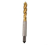 Glewi HSS Spiral Flute Thread Tap 1/4-20 UNC, Right Hand Machine Tap for Aluminum Stainless Steel, Upward Chip Removal, 70.5mm Length