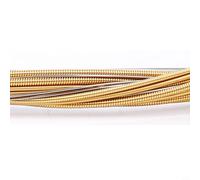 Glewi Lyre Strings Set Brass Nylon Replacement for 15/16/19/21/24 String Harps Smooth Tone for Professional Musicians and Beginners(16 Brass Strings)