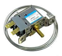 Glewi Mechanical Refrigerator Thermostat Precision Temperature Control Switch Steel Housing 2 or 3 Pin for Cooling Unit Repair 4.3x1.4x3.1cm(6)