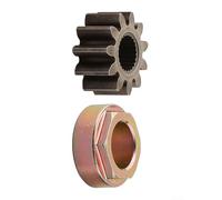 Glewi Metal Steering Pinion Gear With 11 Teeth And Hex Bushing For MTD-Cub-Cadet-Troy-Bilt,Replaces 717-1554 741-04237A 741-04237B