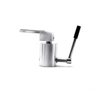 Glewi Metal Tonearm Lifter, For Pro-Ject E1 Bt Turntable, Sturdy Vinyl Record Player Safety Raiser, 10X6x6cm Black(Silver)
