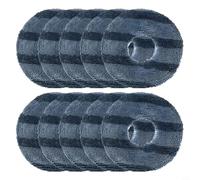 Glewi Microfiber Mop Cloth Pads For Eufy Robot Vacuum For Omni C20, Washable Replacement Pads Cleaning Rags For Hard Floors 4 Pack(10 PACK)