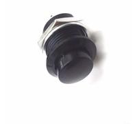 Glewi Momentary Push Button Switch 12V 20A,IP67 Waterproof Metal Start Switch for Car Boat Marine Electrical Equipment(black)