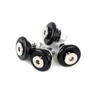 Glewi Motorcycle Tail Top Box Bushing Pad Set, High-Strength Plastic & Steel T-Type 2.7mm Mounting Hardware for Luggage Trunk Bracket Repair(T-Type)