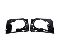 Glewi Pair of Front Fog Lamp Mounting Brackets for BMW E90 E91 2009-2012 Robust ABS Direct Fit Replaces 51117891397 51117891398 Black