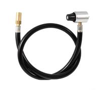 Glewi Propane Regulator 3FT Extension Hose for Coleman 5430, Soft Metal Tube with Secure Leak-Proof Connection for Outdoor Camping BBQ Cooking