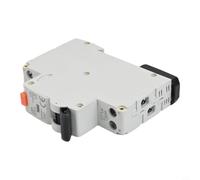 Glewi RCBO Circuit Breaker 16A Type A Curve C 30mA, 230V 1P+N DIN Rail with Visual Status Window for Home Electrical Panel Protection