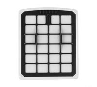 Glewi Replacement Filter For Eureka NEN180 Bagless Canister Vacuum Cleaner Efficient Dust Cup Filter Element Black And White 1 Pack(1 PACK)