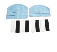 Glewi Replacement Side Brush Filter And Mop Pad Kit For Laresar Evol 3 Robot Vacuum Cleaner, Compatible For Laresar Evol 3(B)