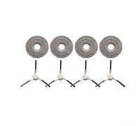 Glewi Replacement Side Brushes & Mop Cloths for Dreame L10s Ultra/Xiaomi X10+, Corner Cleaning Kit for Pet Hair, 4/6/8/12 PackGlewi(A)