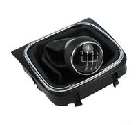 Glewi Shift Boot Gear Knob Kit For EOS MK5 MK6 With Frame Replacement 6Speed Gearbox Interior(6 Speed)