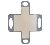 Glewi Silicone Bread Loaf Pan Liner Non-Stick Dough Transfer Sling Reusable Oven Baking Sheet for Easy Dishwasher Safe 15.4x19.3 Inch(Gray)