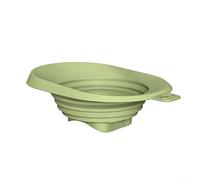 Glewi Silicone Funnel for Slushie Machine, Leak-Proof Deflector Guide, Dishwasher Safe Spill Stopper for Smoothies & Shakes, Green(Green)