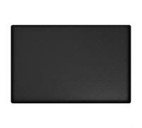 Glewi Silicone Under Sink Mat Waterproof Protector Tray for Kitchen Cabinet Floor Leak Spill Protection Non Slip Easy Clean Black 71x56cm(71x56x2cm)