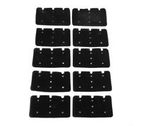 Glewi Sponge Filter Cotton for Casarte for Haier Heat Dryer, Efficient Lint Trap Replacement, for Easy Install Maintenance, 250x130mm(10pcs)