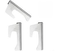Glewi Stainless Steel BBQ Grill Rack Spacer,for Fire Bucket Kettle 5cm Gap Airflow Support for WEBER Classic Compact Models (Set Of 3)