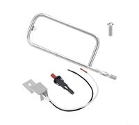 Glewi Stainless Steel Burner and Igniter Kit for Weber Traveler, Replacement with Even Flame, Easy Install for Models 9010001 9020001