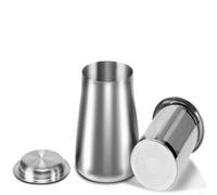 Glewi Stainless Steel Coffee Filter with Fine Mesh Sieve for Grounds Removal and Aroma Concentration in Manual Brewing Black Finish 2.3x2.9x4.1 Inch