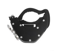 Glewi Stainless Steel Motorcycle Throttle Clip Cruise Control Fixator for Most Motorcycles Black(Bottom at the bottom)